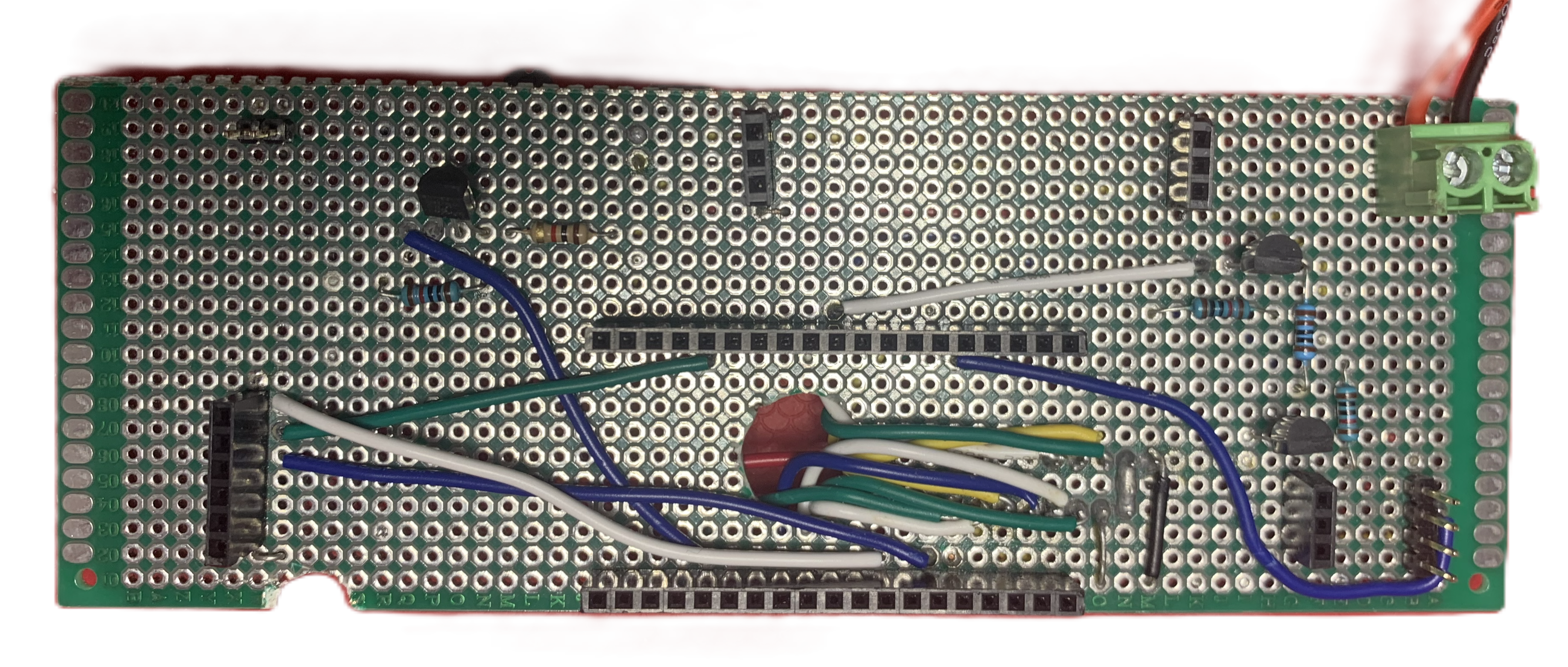 Back of Perfboard
