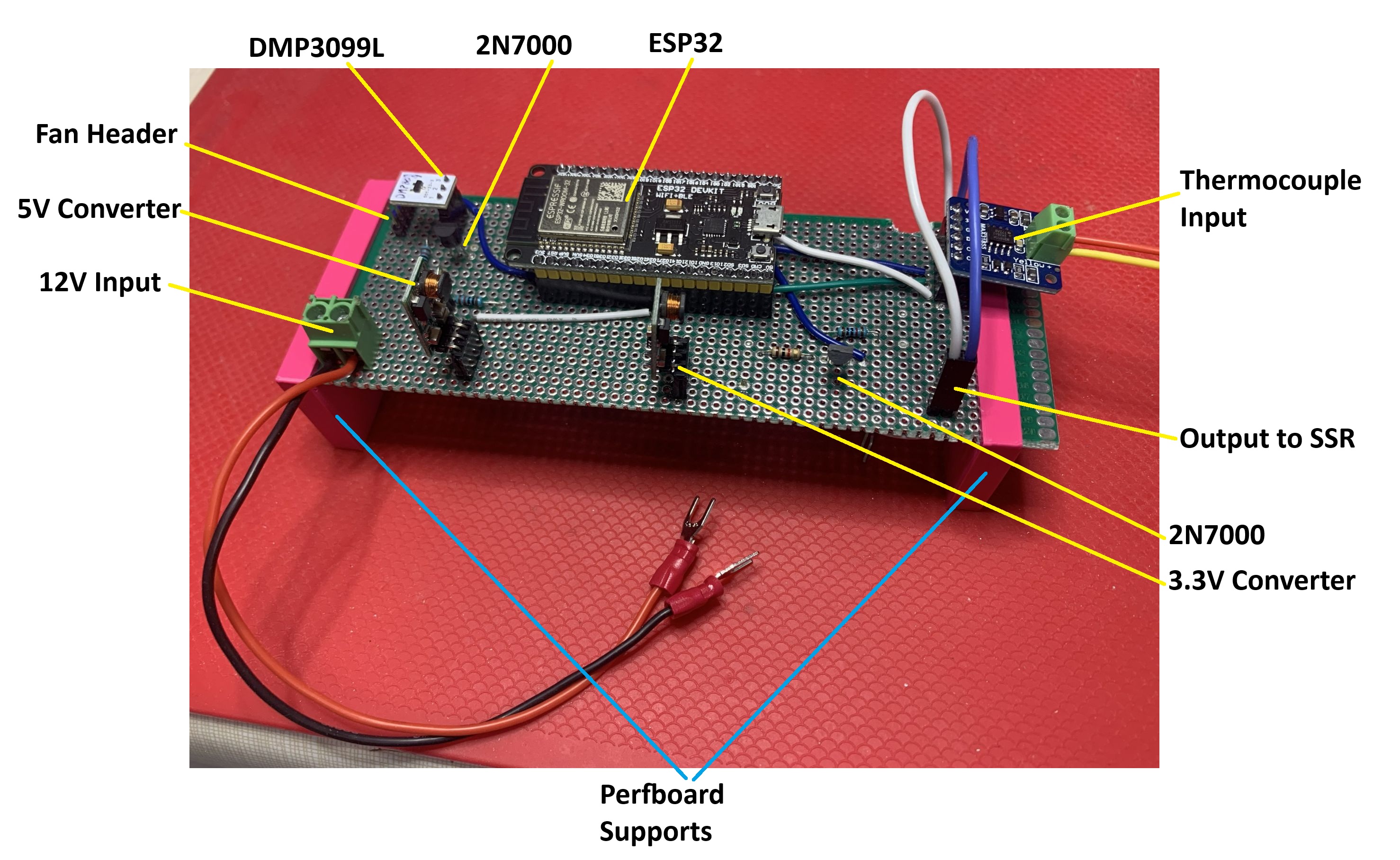 Back of Perfboard